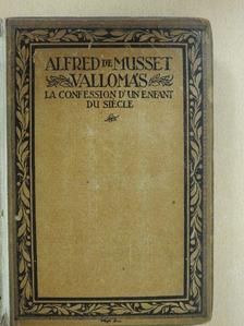 Alfred de Musset - Vallomás [antikvár]