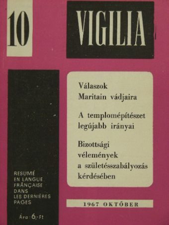 Barsy Irma - Vigilia 1967. október [antikvár]