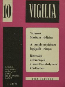 Barsy Irma - Vigilia 1967. október [antikvár]
