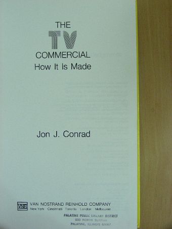 Jon J. Conrad - The TV Commercial [antikvár]