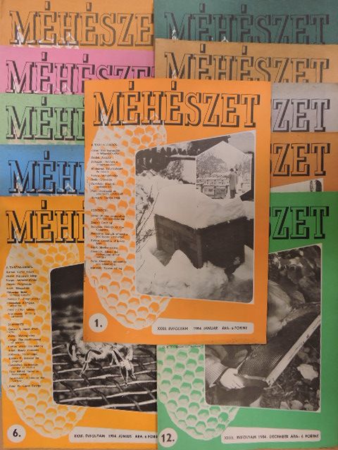 Kollár Imre - Méhészet 1984. (nem teljes évfolyam) [antikvár]