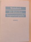 G. Ginschel - Wörterbuch der deutschen Gegenwartssprache 3. [antikvár]
