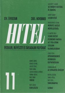 Csoóri Sándor - Hitel 2001. november [antikvár]