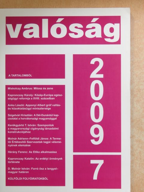 Anka László - Valóság 2009. július [antikvár]