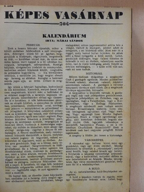 Farkas Imre - Képes Vasárnap 1937-1938. (vegyes számok) (14 db)/Emlékezzünk Nagy-Magyarországról! III. füzet/Pesti Hírlap Vasárnapja 1933., 1936. (vegyes számok) (2 db) [antikvár]