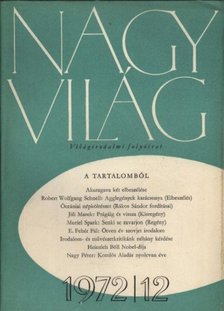 több szerző - Nagyvilág 1972. évfolyam I-XII. szám (teljes) [antikvár]