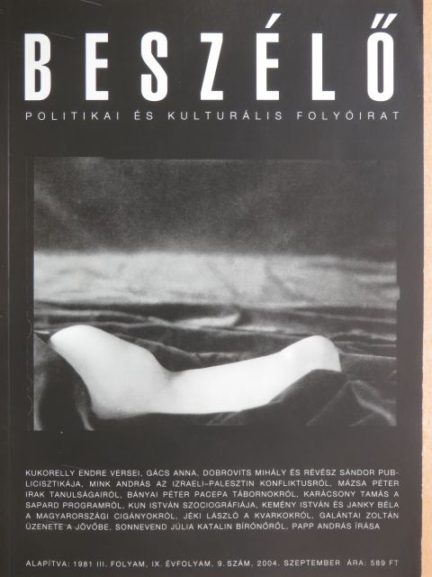 Bányai Péter - Beszélő 2004. szeptember [antikvár]