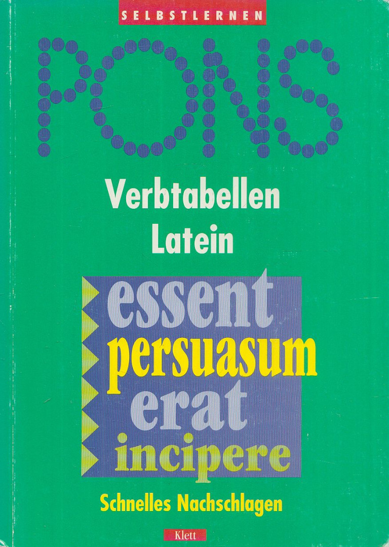 Hahn, Rainer - PONS Verbtabellen Latein [antikvár]