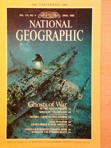James P. Blair - National Geographic April 1988 [antikvár]