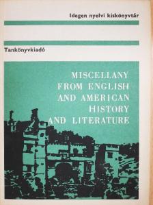 Arthur Conan Doyle - Miscellany from English and American History and Literature [antikvár]