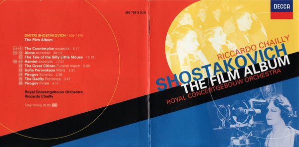 SHOSTAKOVICH - THE FILM ALBUM CD