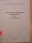 Tanévnyitó statisztikai tájékoztató 1968/69. [antikvár]