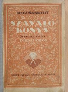 Kemenes Ferenc - Rózsáskert szavalókönyv [antikvár]