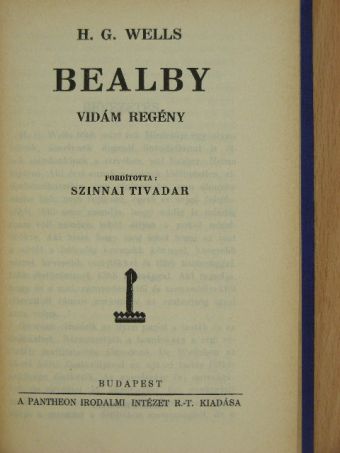 H. G. Wells - Bealby [antikvár]