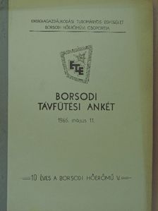 Járosi Márton - Borsodi távfűtési ankét [antikvár]