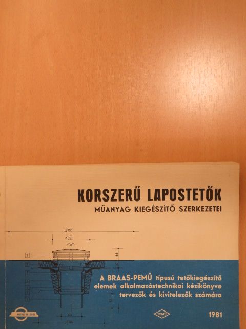 Dr. Lévai Jenő - Korszerű lapostetők (dedikált példány) [antikvár]