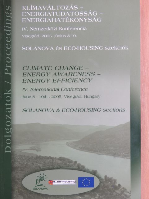 Böszörményi Gábor - Klímaváltozás - Energiatudatosság - Energiahatékonyság Konferencia dolgozatok [antikvár]