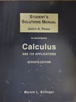 Marvin L. Bittinger - Student's Solutions Manual to accompany Calculus and its Applications [antikvár]