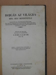 Gárdonyi Géza - Bojgás az világba [antikvár]