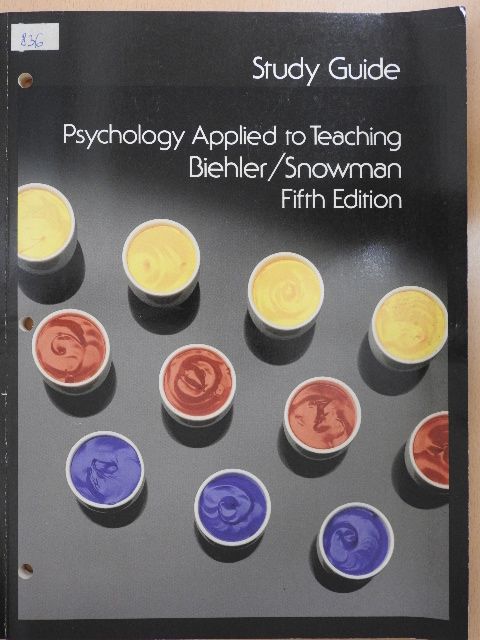 Jack Snowman - Study Guide for Psychology Applied to Teaching [antikvár]