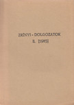 Kovács Sándor Iván, Kazinczy Andrea - Zrínyi-dolgozatok II. [antikvár]