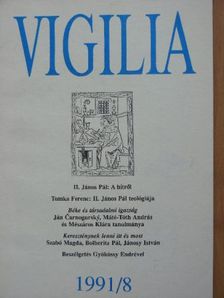 Ancsel Éva - Vigilia 1991. augusztus [antikvár]