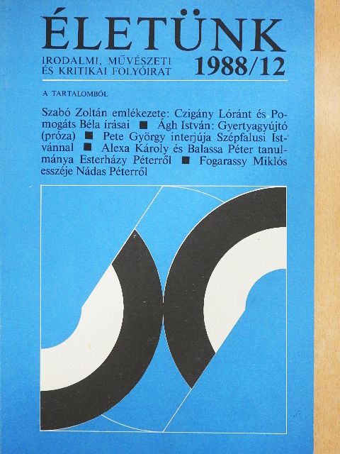 Ágh István - Életünk 1988/12. [antikvár]