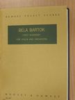 Bartók Béla - First Rhapsody for Violin and Orchestra/Second Rhapsody for Violin and Orchestra [antikvár]