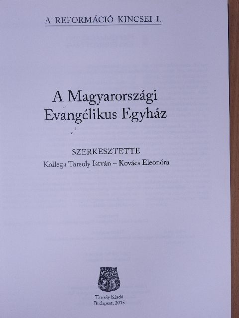 Keveházi László - A Magyarországi Evangélikus Egyház [antikvár]