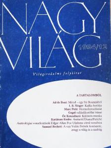 Ad de Bont - Nagyvilág 1994. december [antikvár]