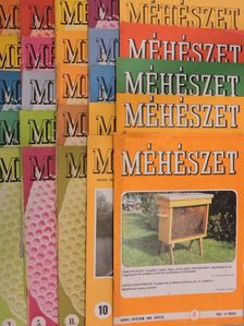 Fein János - Méhészet 1974., 1975., 1976., 1984., 1985., 1986., 1988., 1989. (vegyes számok) (25 db) [antikvár]