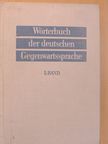 G. Ginschel - Wörterbuch der deutschen Gegenwartssprache 5. [antikvár]