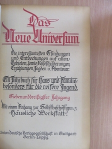 Das Neue Universum 37. (gótbetűs) [antikvár]