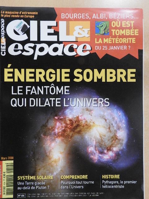 Ciel & Espace mars 2008 [antikvár]