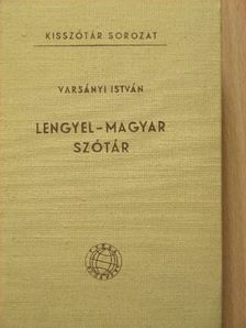 Varsányi István - Lengyel-magyar szótár [antikvár]