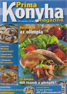Hargitay György - Príma Konyha magazin 2004. augusztus [antikvár]