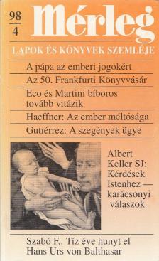 Boór János (főszerk.) - Mérleg 1998/4 [antikvár]