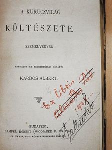 gróf Gvadányi József - A kuruczvilág költészete/A peleskei nótárius/Elbeszélések és hirlapi czikkek/Fanni hagyományai/Parainesis [antikvár]