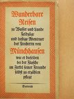 Gottfried August Bürger - Wunderbare Reisen zu Wasser und Lande, Feldzüge und lustige Abenteuer des Freiherrn von Münchhausen (gótbetűs) [antikvár]