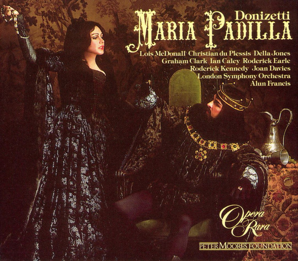 DONIZETTI - MARIA PADILLA 3CD ALUN FRANCIS