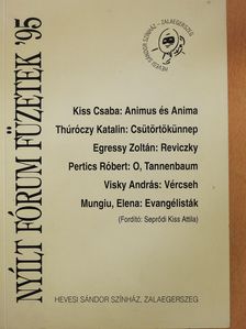 Egressy Zoltán - Nyílt Fórum Füzetek '95 (dedikált példány) [antikvár]