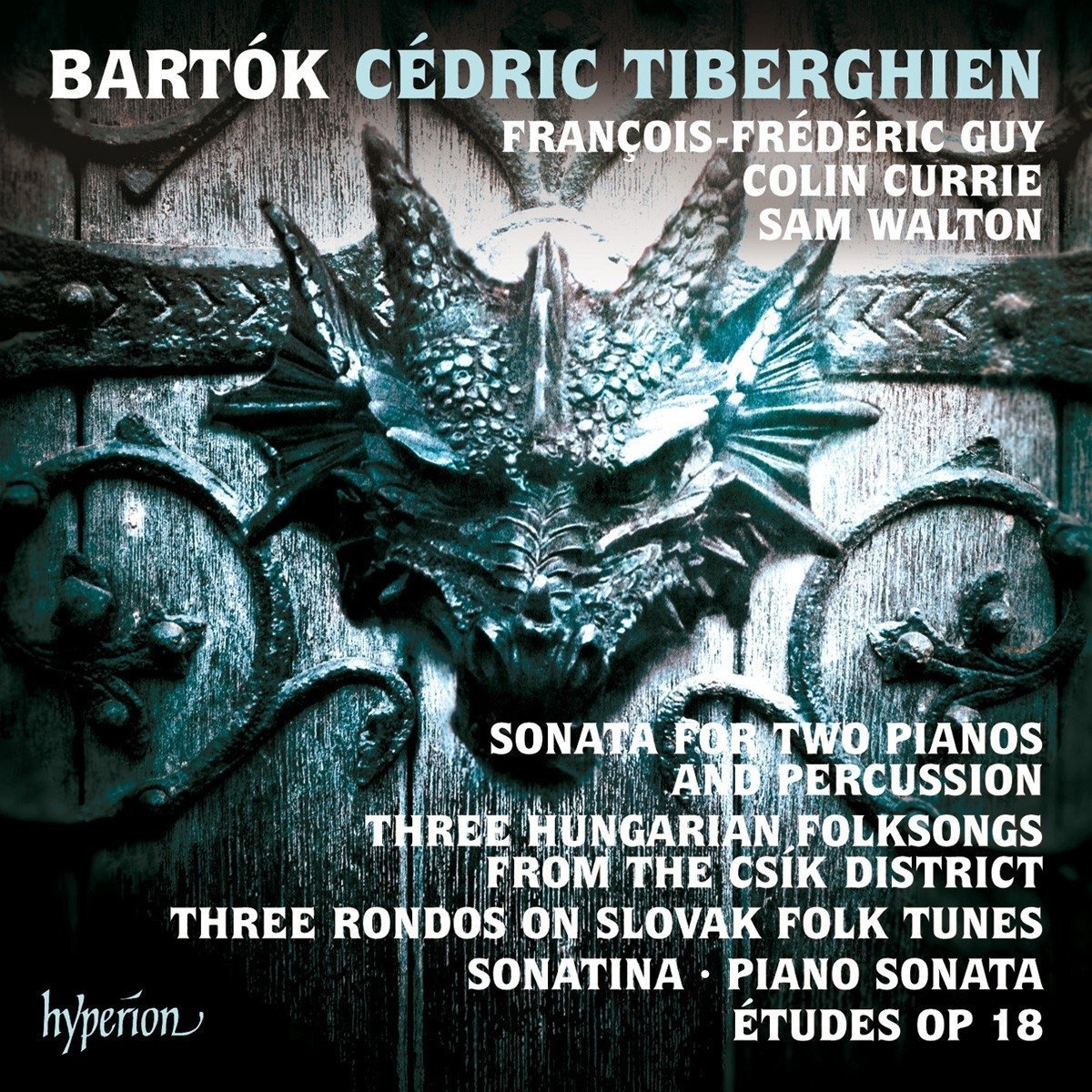 Bartók Béla - SONATA FOR TWO PIANOS AND PERCUSSION CD CÉDRIC TIBERGHIEN