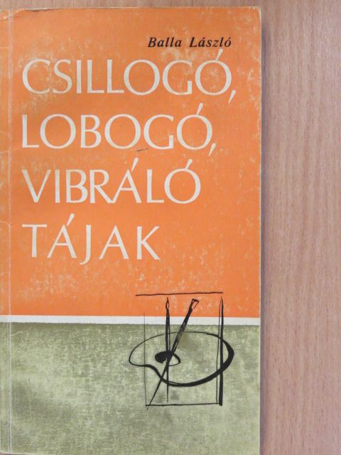 Balla László - Csillogó, lobogó, vibráló tájak (dedikált példány) [antikvár]