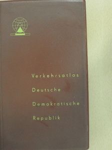 Verkehrsatlas Deutsche Demokratische Republik [antikvár]