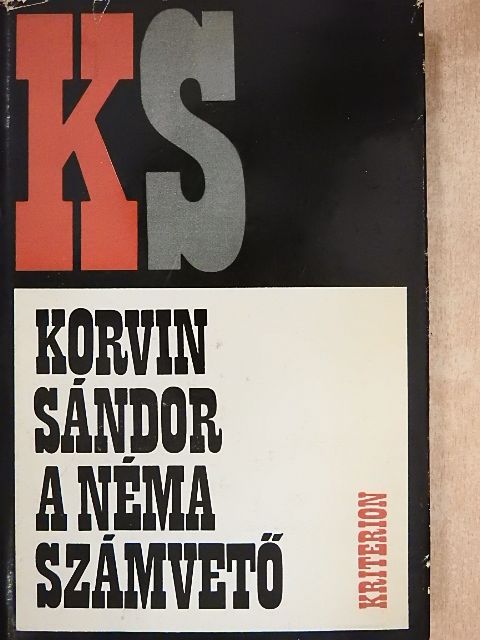 Korvin Sándor - A néma számvető [antikvár]