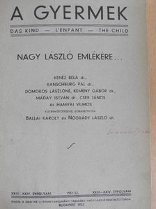 Csatth István - A gyermek 1931-1933./A gyermek és az ifjúság 1934. [antikvár]