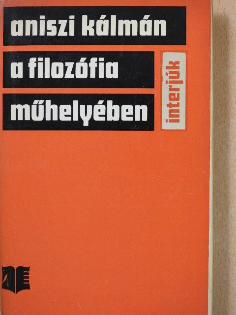 Achim Mihu - A filozófia műhelyében [antikvár]