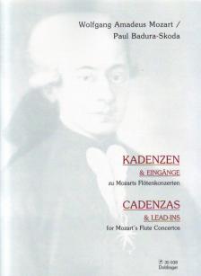 MOZART, W.A. / BADURA-SKODA, PAUL - KANDENZEN & EINGAENGE ZU MOZARTS FLÖTENKONZERTEN KV 313, KV 314, KV 315 VON PAUL BADURA-SKODA