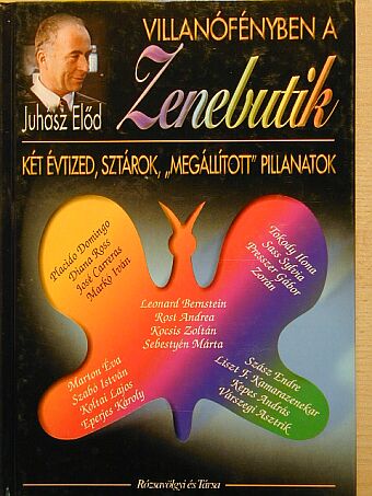 Juhász Előd - Villanófényben a Zenebutik [antikvár]