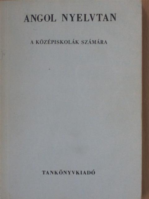 Dr. Budai László - Angol nyelvtan [antikvár]